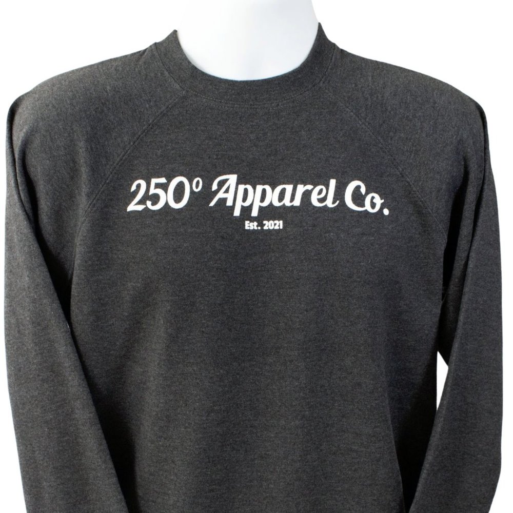 Unisex Crewneck - Anchor Charcoal Grey